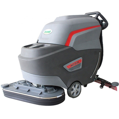 Hotels Cleanwill Automatic Double Brushes Walk Behind Floor Scrubber Dryer