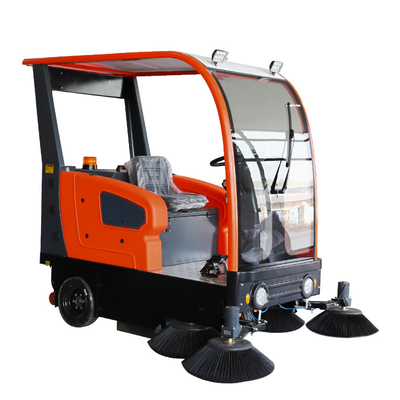 1200W Hotels High Efficiency Street Dust Cleaning Road Climbing Driving Floor Sweeper